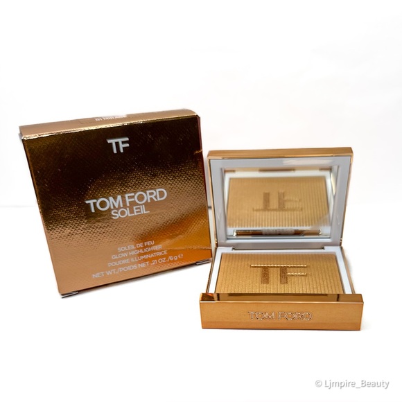 🆕 TOM FORD Soleil De Feu Glow Highlighter in Shade: 01 Mirage NIB - Picture 2 of 9